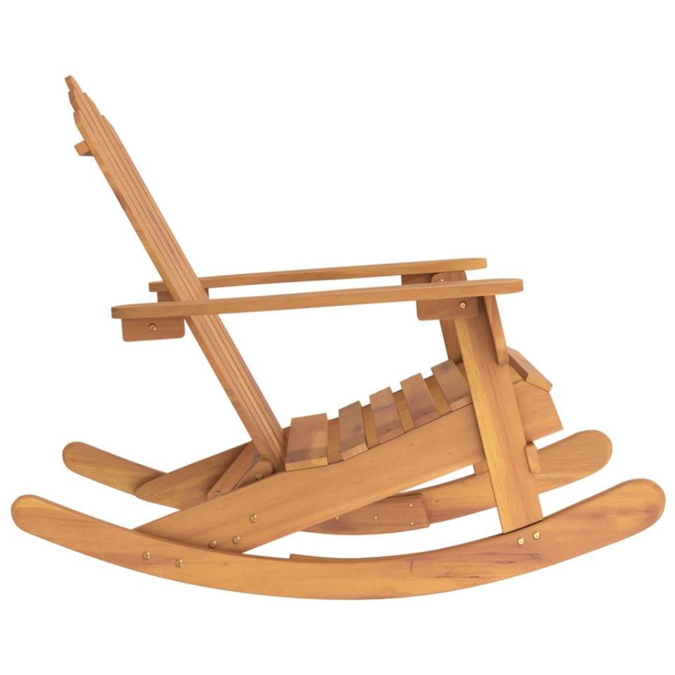 Scaun balansoar Adirondack, lemn masiv de acacia - 3 | YEO