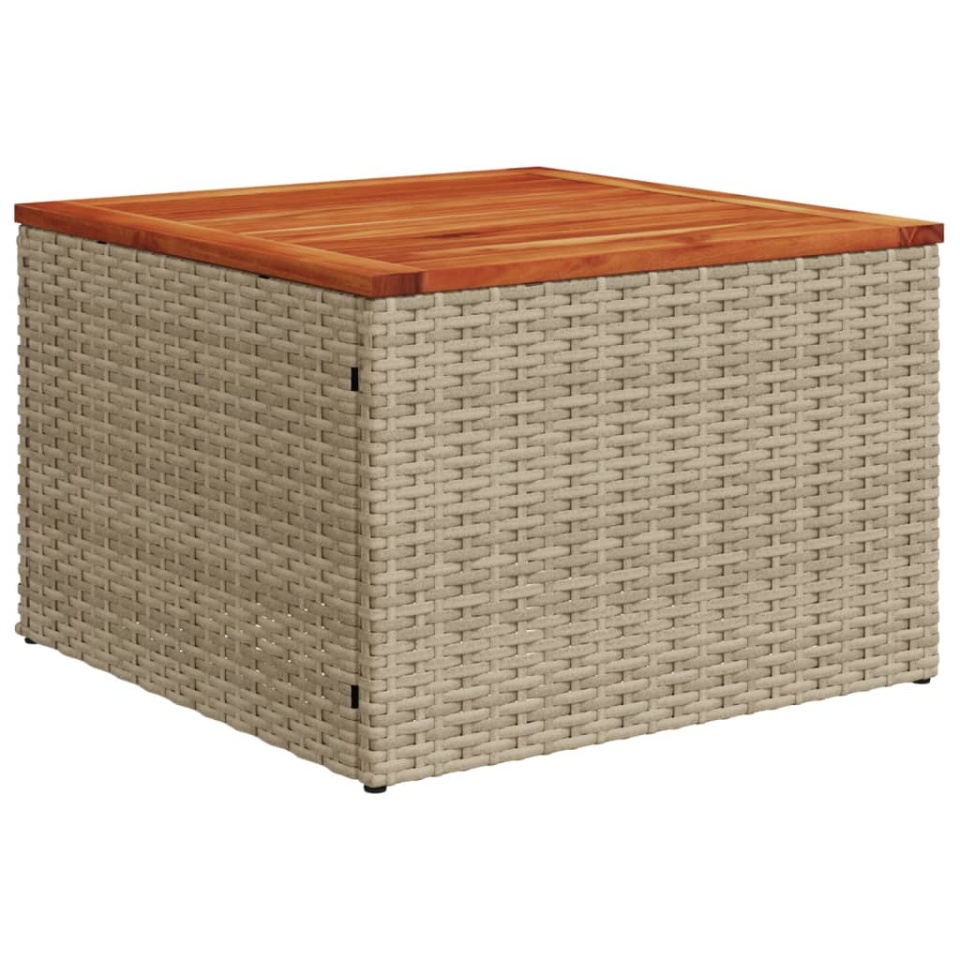 Set canapele de grădină, 8 piese, cu perne, bej, poliratan - 1 | YEO