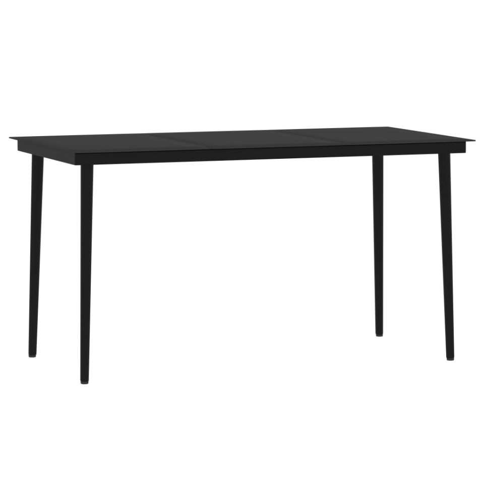 Set de mobilier pentru grădină, 5 piese, maro - 4 | YEO