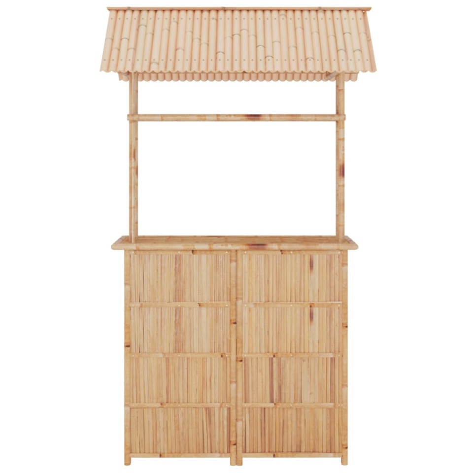 Set mobilier de bar, 3 piese, bambus - 3 | YEO
