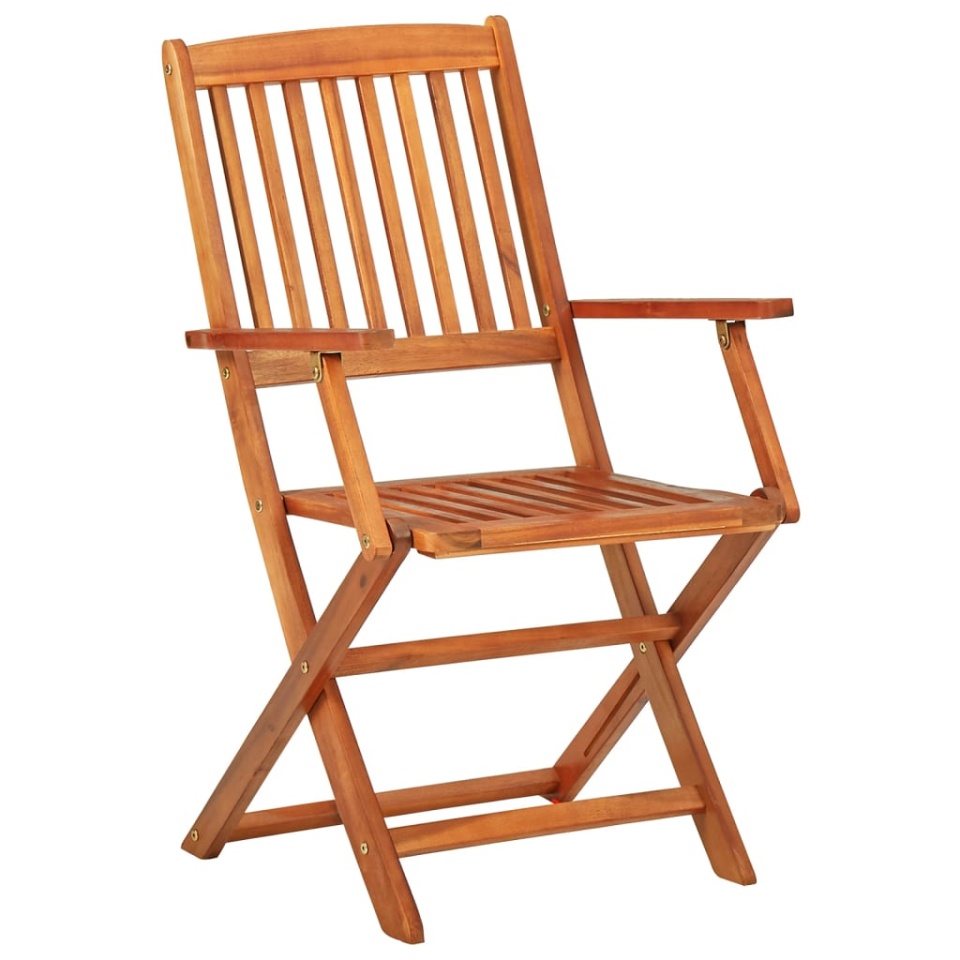 Set mobilier de grădină 11 piese 220x90x75cm, lemn masiv acacia - 3 | YEO