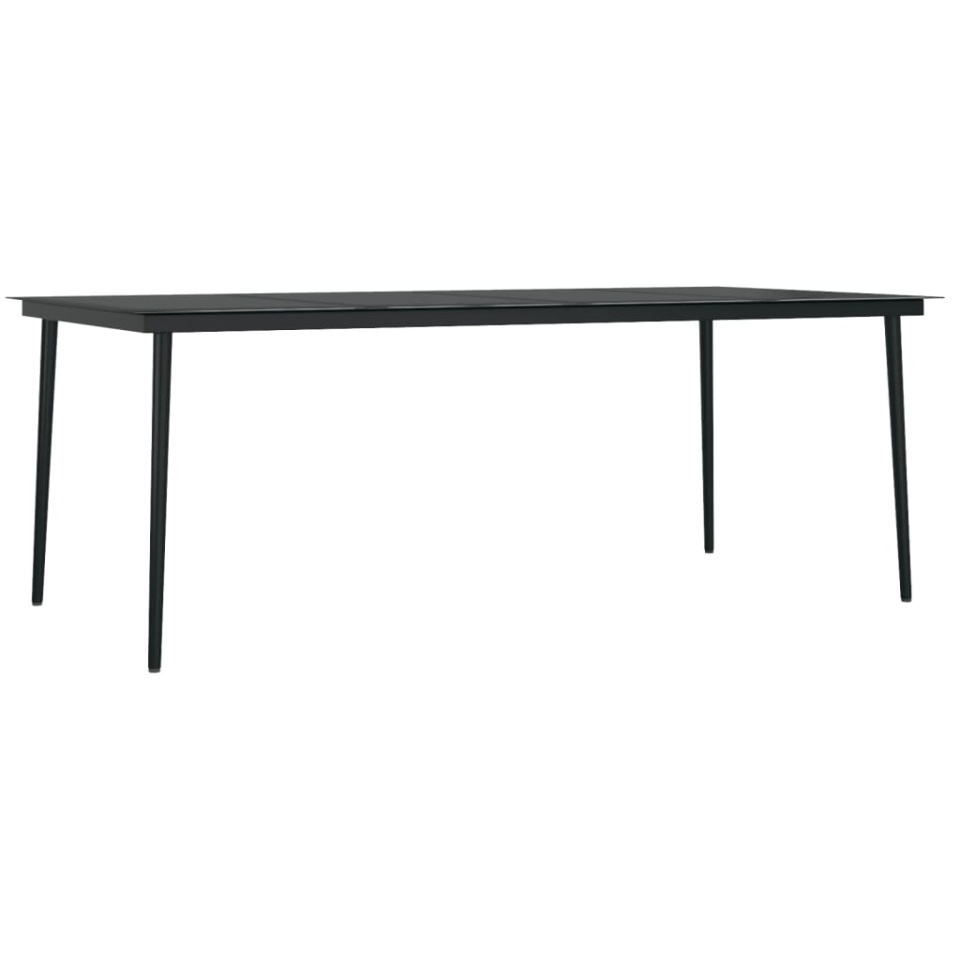 Set mobilier de grădină, 7 piese, gri - 4 | YEO