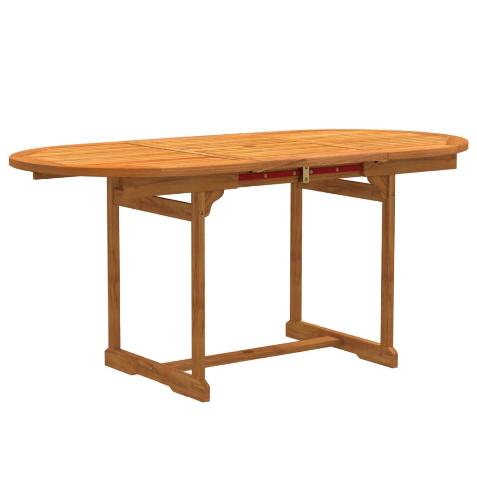 Set mobilier de grădină, 7 piese, lemn masiv acacia/textilenă - 3 | YEO