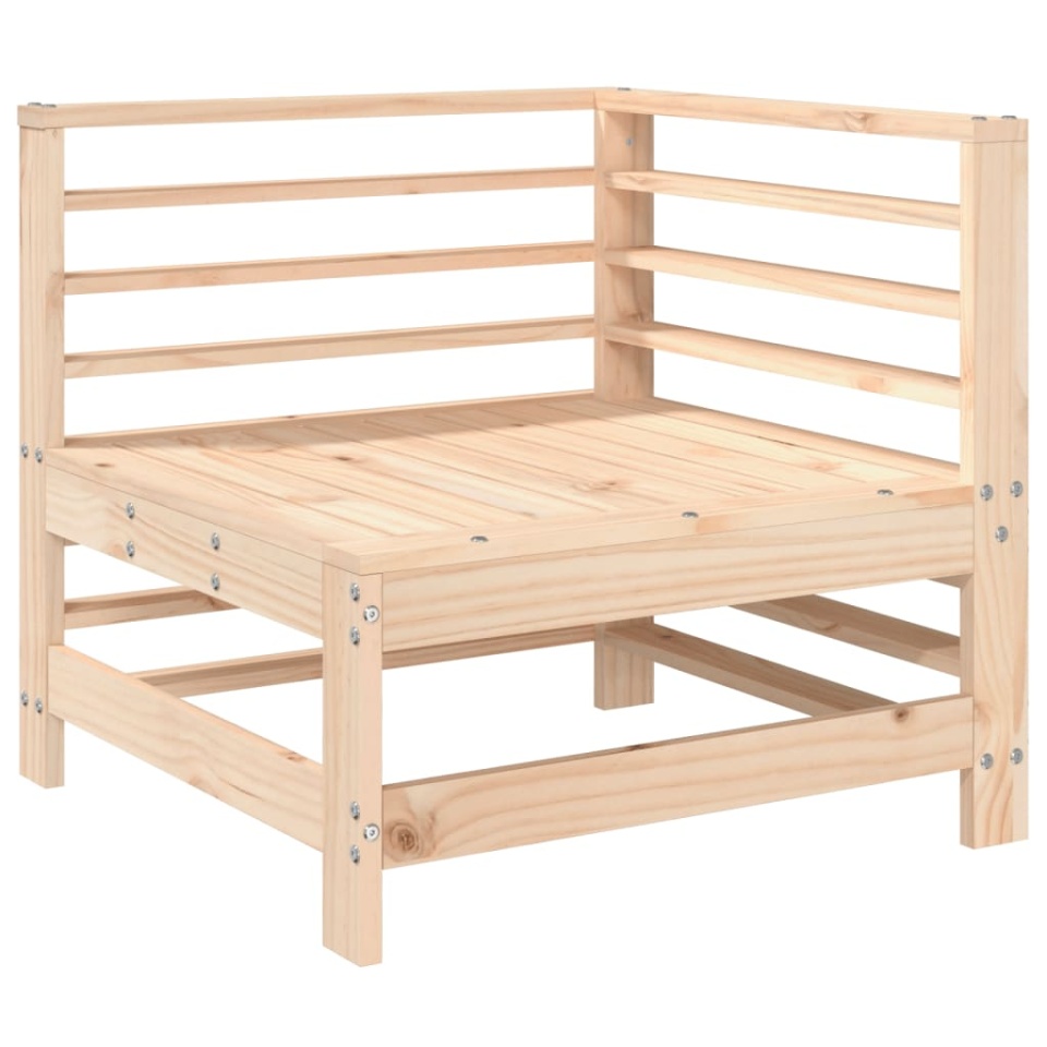 Set mobilier de grădină din 8 piese, lemn masiv de pin - 2 | YEO