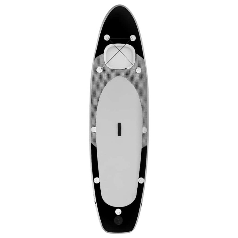 Set placă paddleboarding gonflabilă, negru, 360x81x10 cm - 2 | YEO
