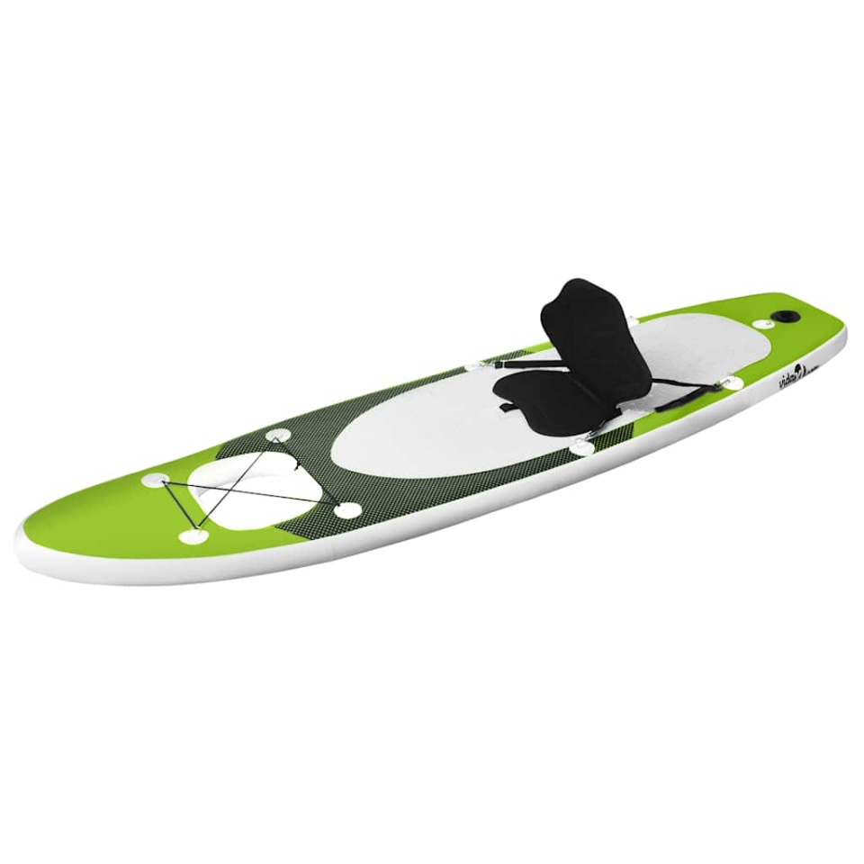 Set placă paddleboarding gonflabilă, verde, 300x76x10 cm - 1 | YEO
