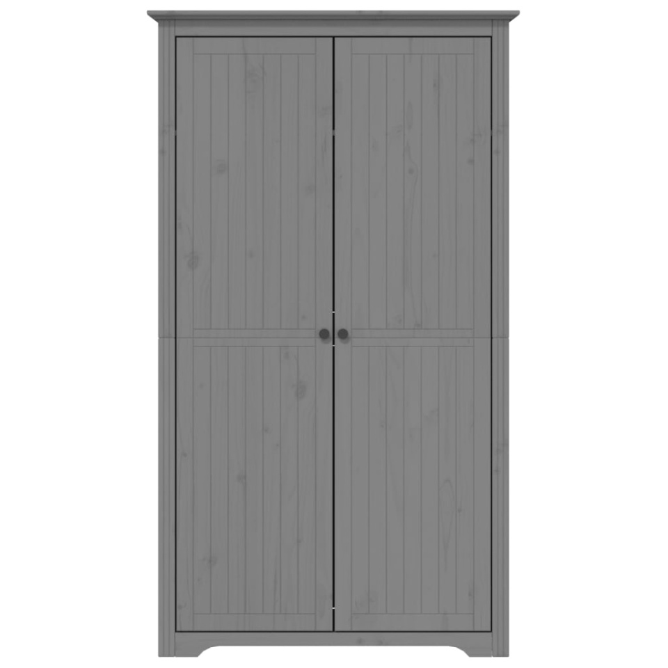 Șifonier BODO, gri, 99x53,5x173 cm, lemn masiv de pin - 2 | YEO