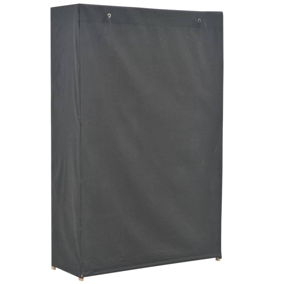 Șifonier, gri, 110x40x170 cm, textil - 2 | YEO