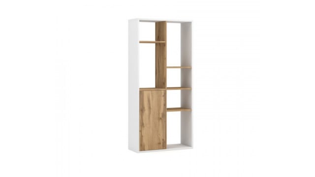 Space Biblioteca White/Oak Artisan