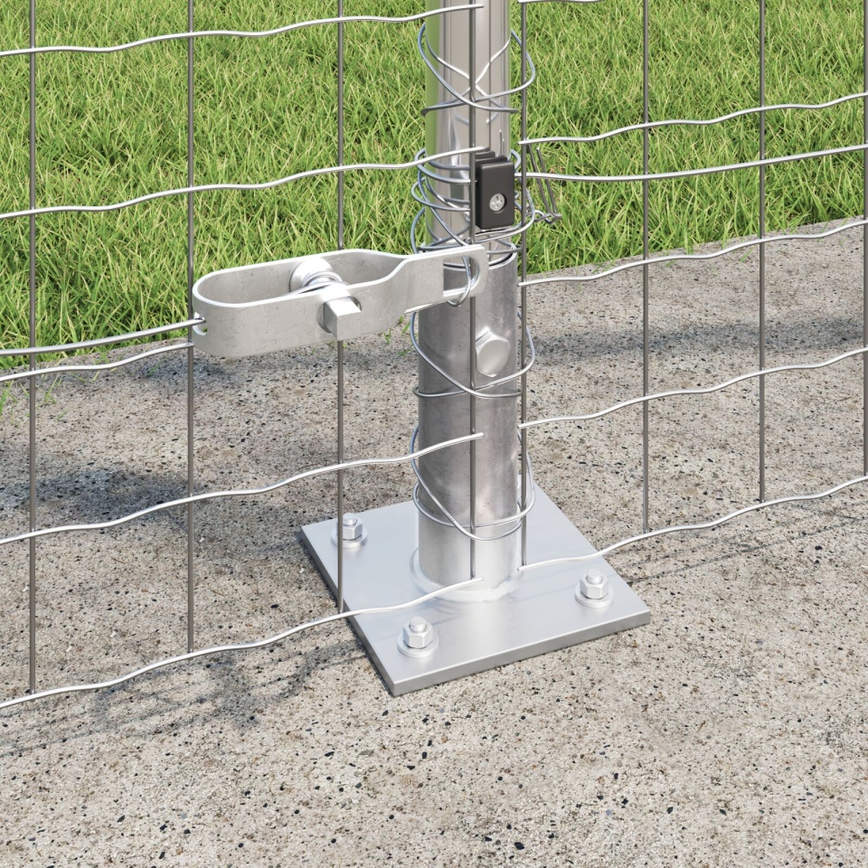 Stâlpi Set de 104 Oțel galvanizat 3.2 x 3.2 x 88.5 cm Durabil - 2 | YEO