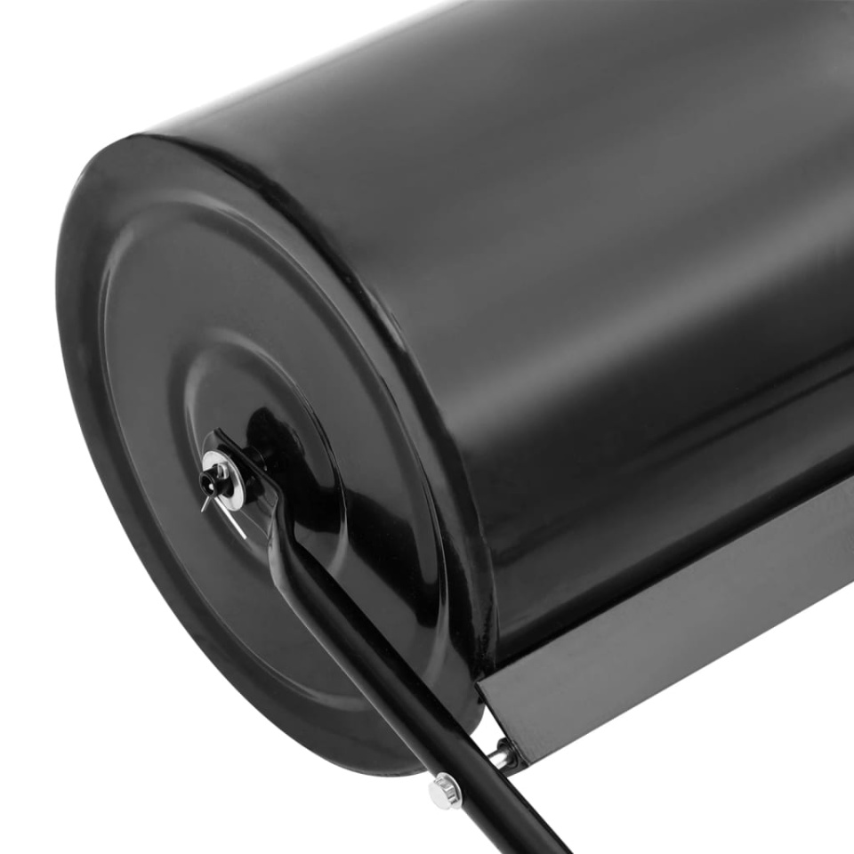 Tăvălug pentru gazon de grădină, negru, 63 L, fier - 3 | YEO
