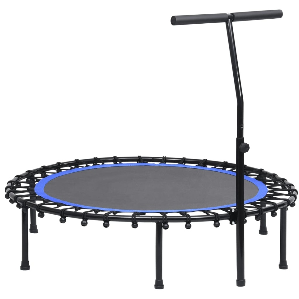 Trambulină de fitness cu mâner și margine de siguranță, 122 cm - 3 | YEO