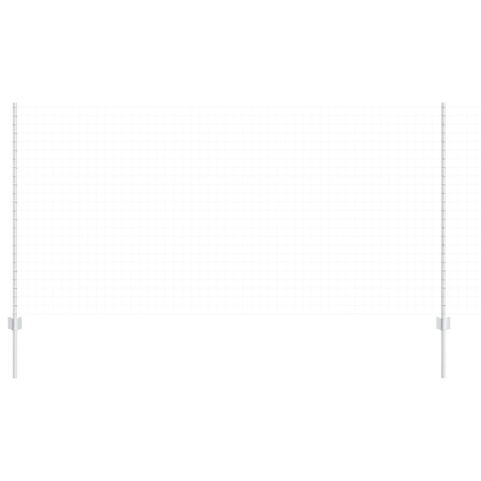 88 pcs Stâlpi de Gard Argintii U-Channel de 180 cm - 2 | YEO