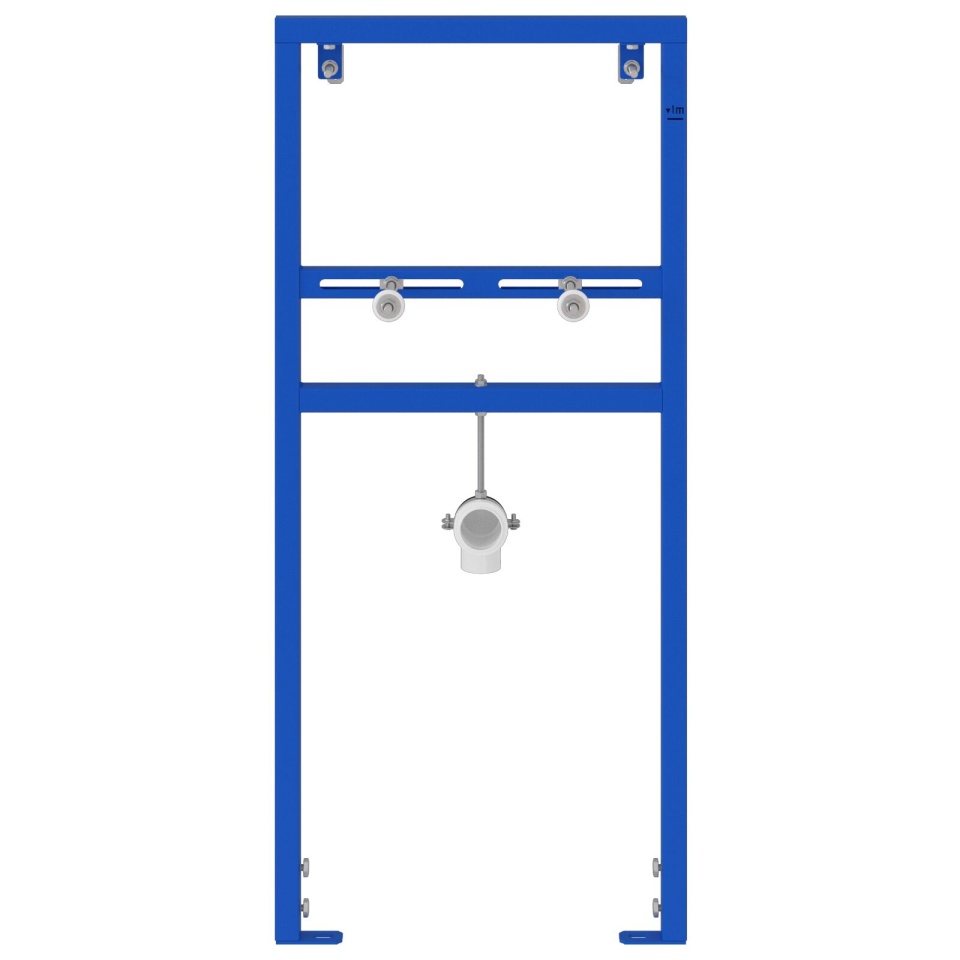 Accesorii Baie Montați Albastru Metal 50 x 17.5 x 136 cm Durabil