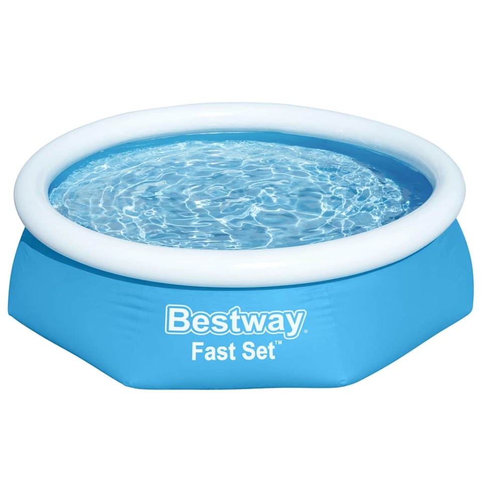 Bestway Piscină gonflabilă Fast Set, 244x66 cm, rotundă, 57265 - 3 | YEO