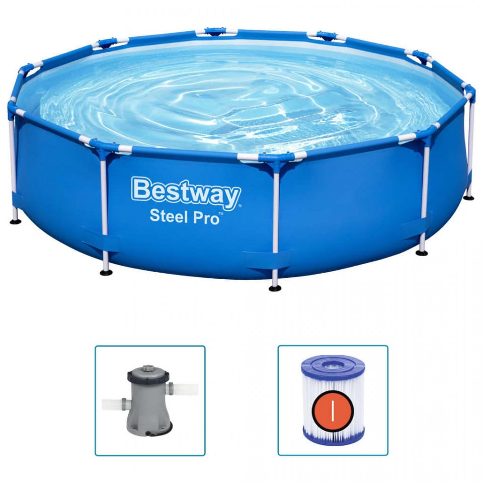 Bestway Piscină Steel Pro, 305 x 76 cm - 1 | YEO