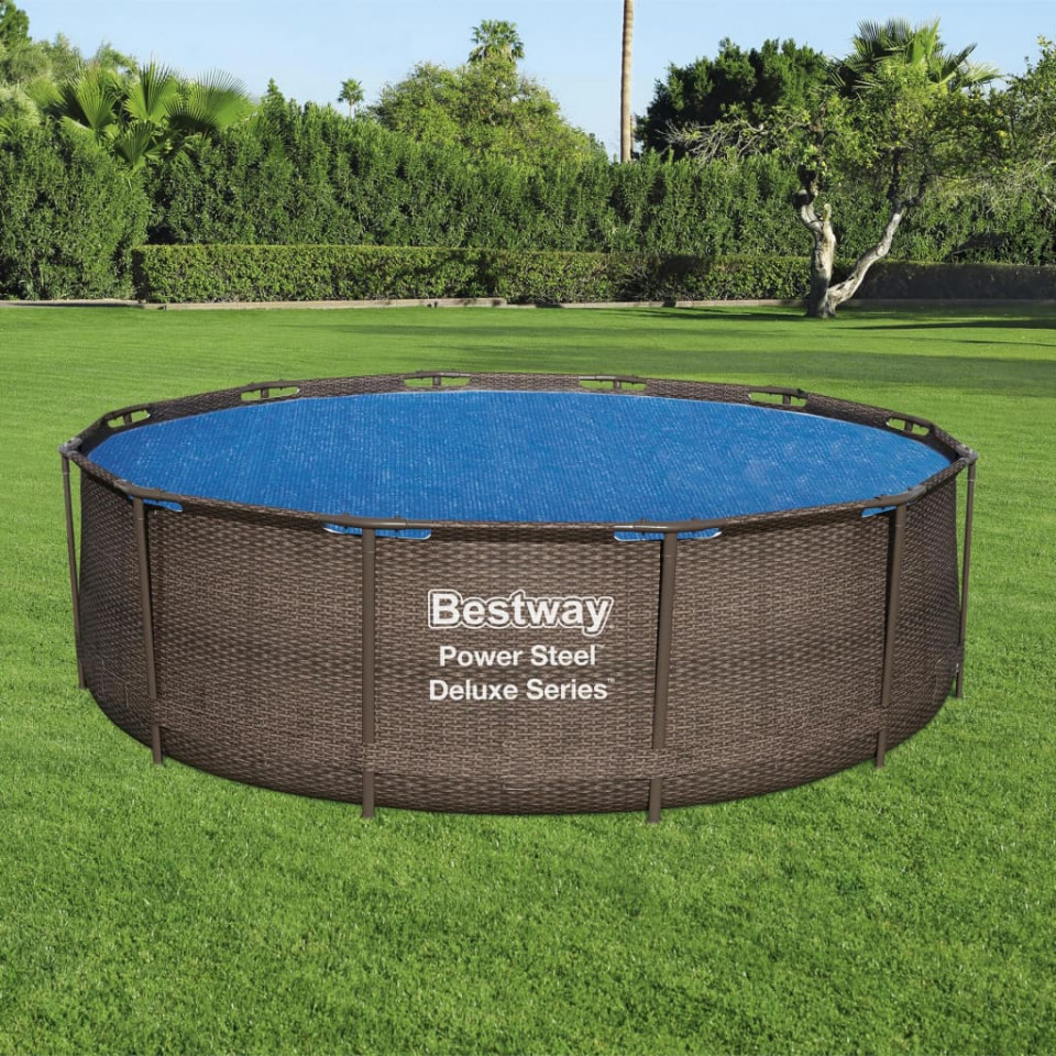 Bestway Prelată solară de piscină Flowclear, 356 cm - 3 | YEO