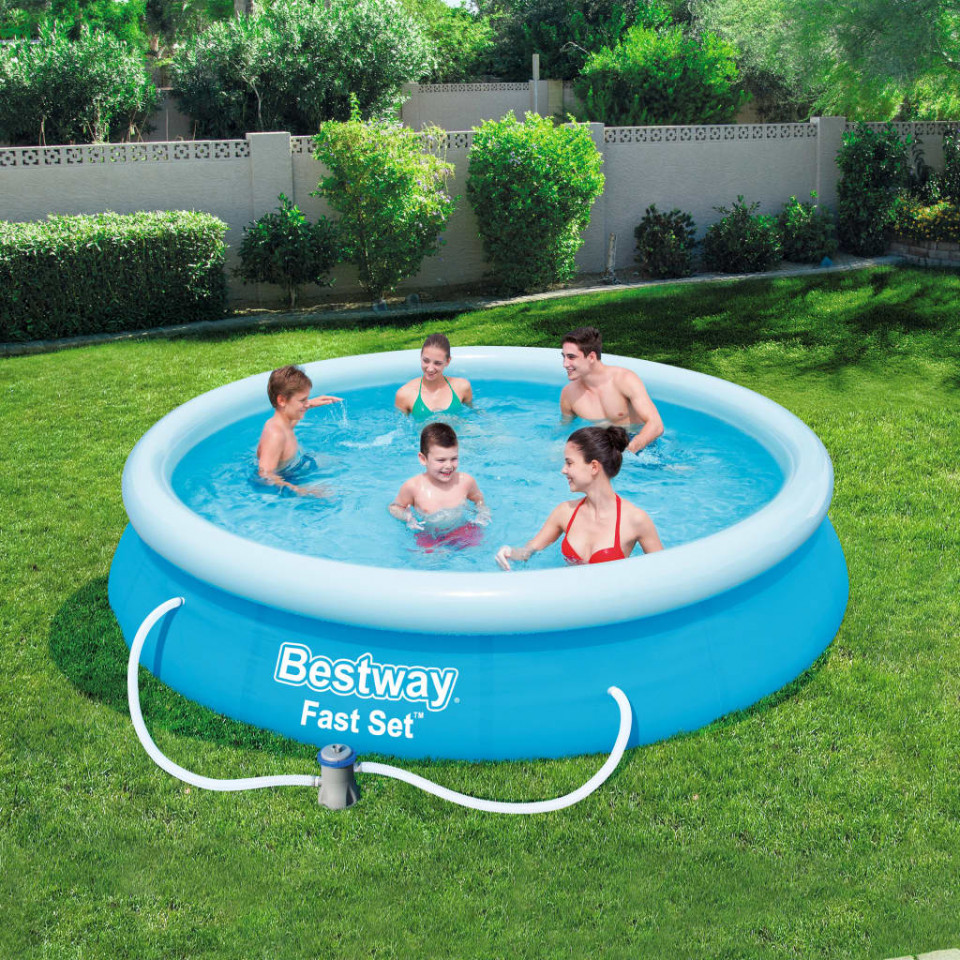 Bestway Set piscină Fast Set, 366 x 76 cm, 57274 - 2 | YEO