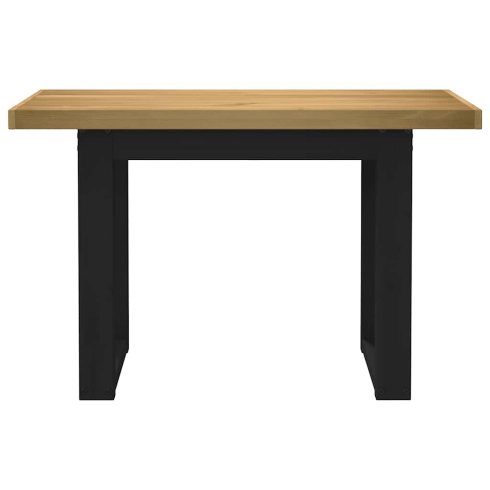 Birou NOAIN Picioare în formă U 120x50x75 cm lemn masiv de pin - 2 | YEO