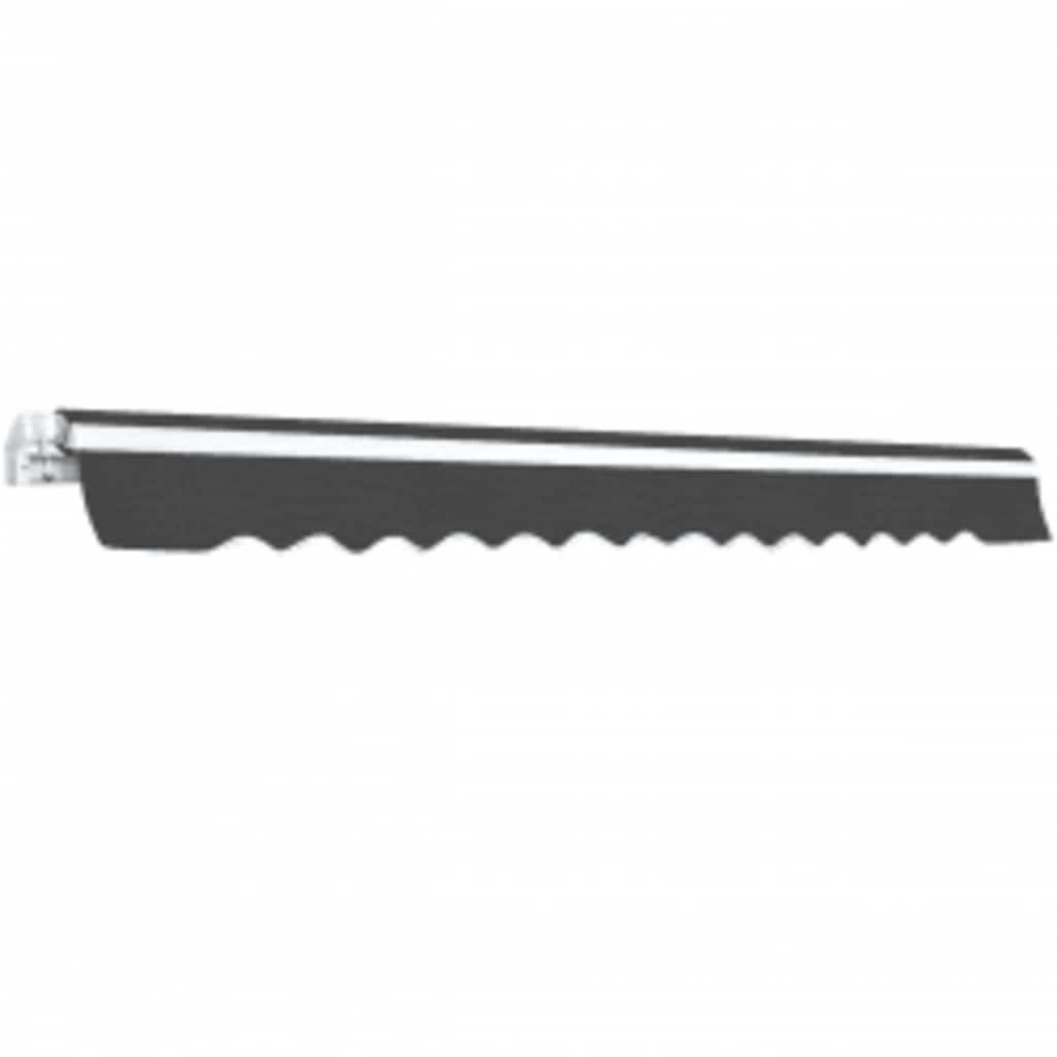 Copertină pliabilă acționată manual, antracit, 600 cm - 2 | YEO