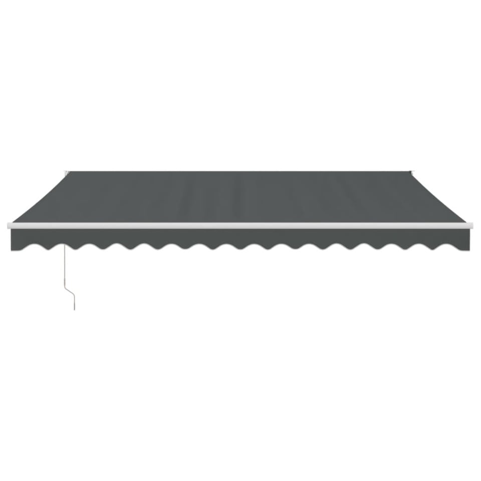 Copertină retractabilă automată, antracit, 4,5x3 m - 2 | YEO