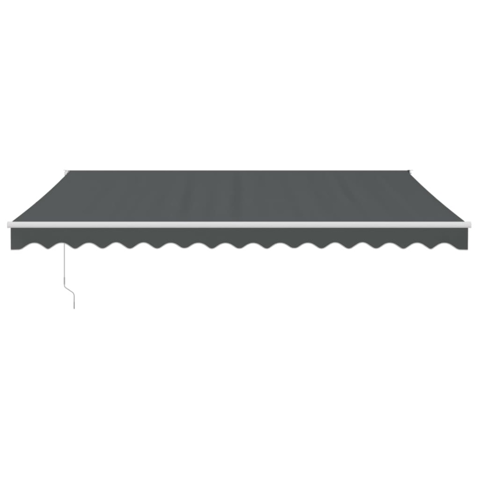 Copertină retractabilă automată, antracit, 5x3 m - 2 | YEO