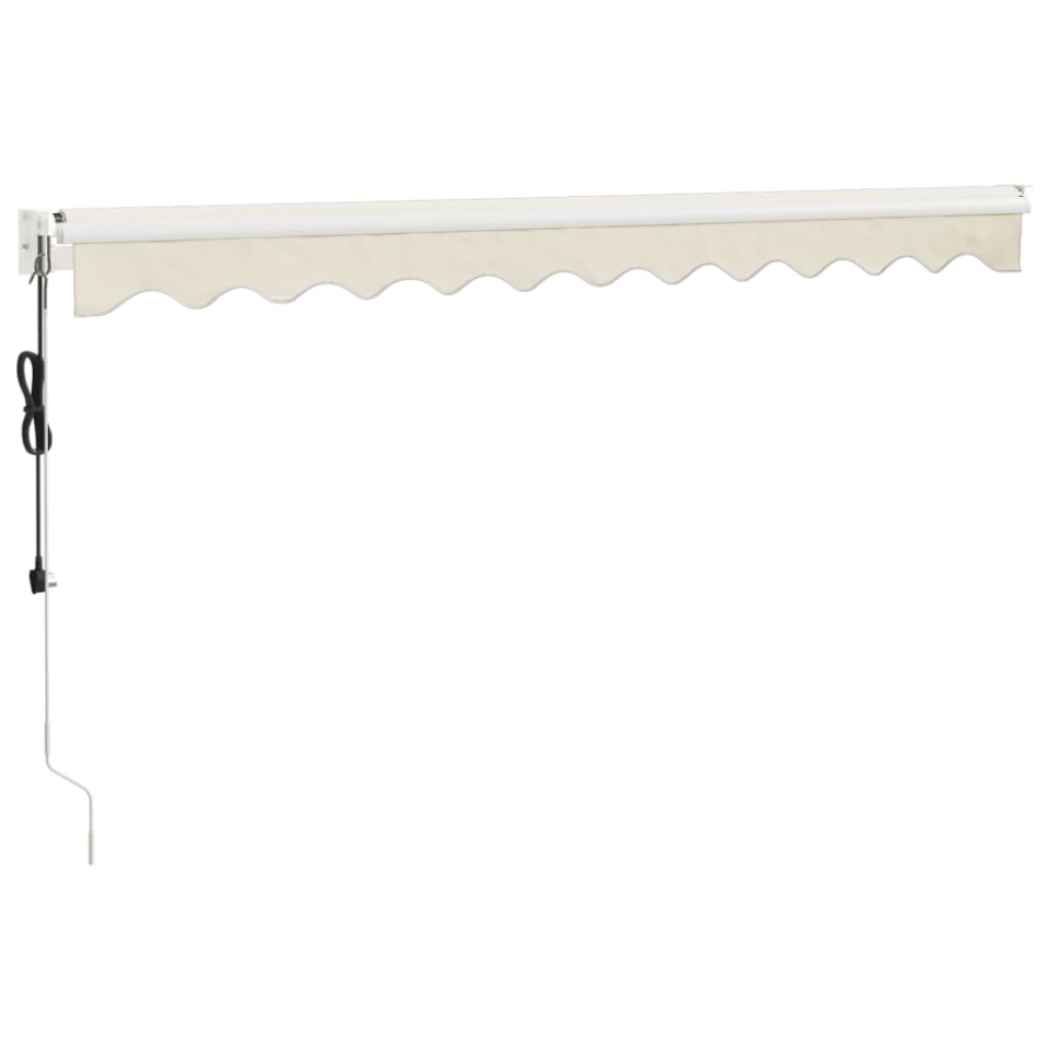 Copertină retractabilă automată, crem, 3x2,5 m - 4 | YEO