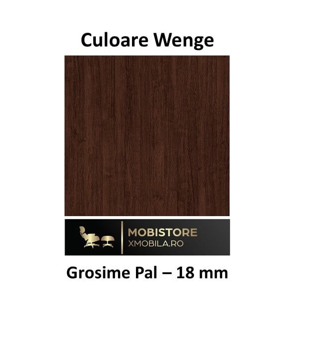 Corp Suspendat Wenge in 3 Usi 120x60x35 cm Pal 18mm - 3 | YEO