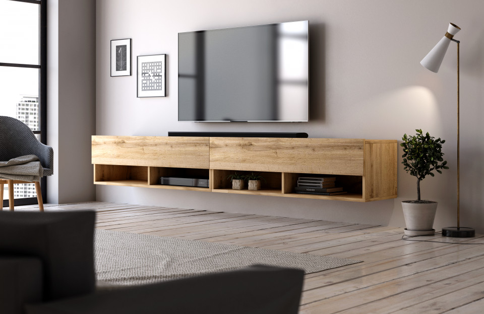 Derby 280 Tv Stand Oak Wotan