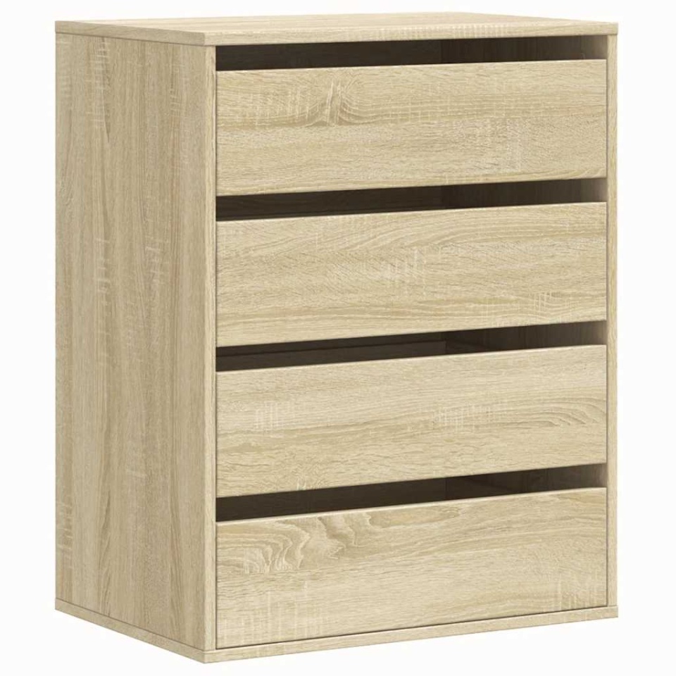 Dulap colț cu sertare stejar sonoma 60x41x76 cm lemn prelucrat - 1 | YEO