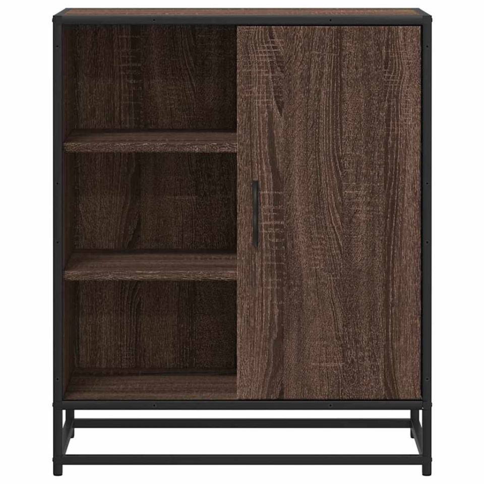 Dulap, stejar maro, 62x35x76 cm, lemn prelucrat - 3 | YEO