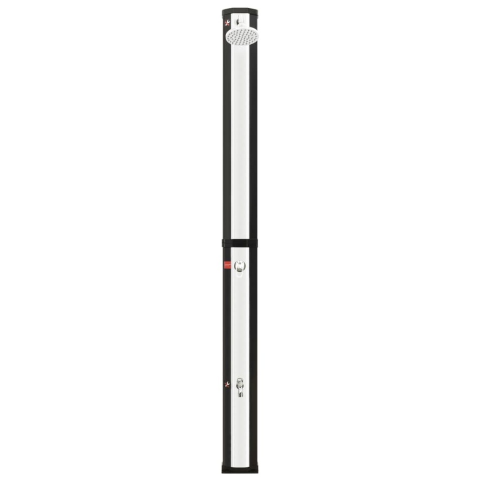 Duș solar de exterior cu cap de duș și robinet, 35 L - 3 | YEO
