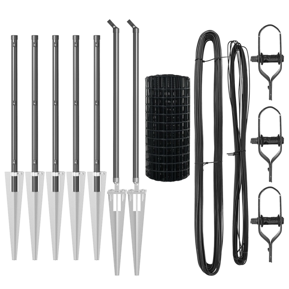 Gard Euro Set de 2 Gri Metal 10 x 1 m Durabil Gard Euro - 1 | YEO