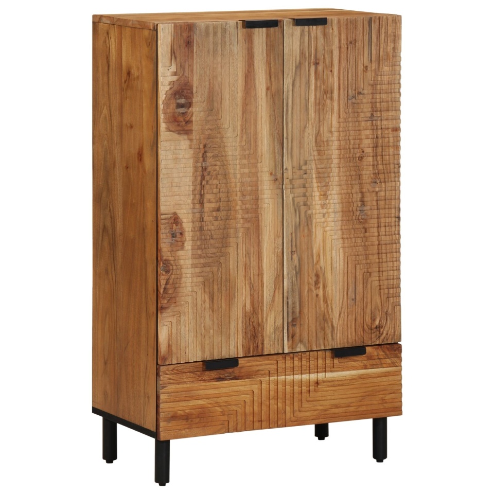 Highboard 60x33x100 cm Lemn Masiv de Acacia - 1 | YEO