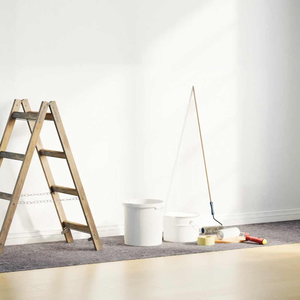 Lâne antiderapante pentru vopsitori 2 buc 5055 cm 220 g/m² gri - 2 | YEO