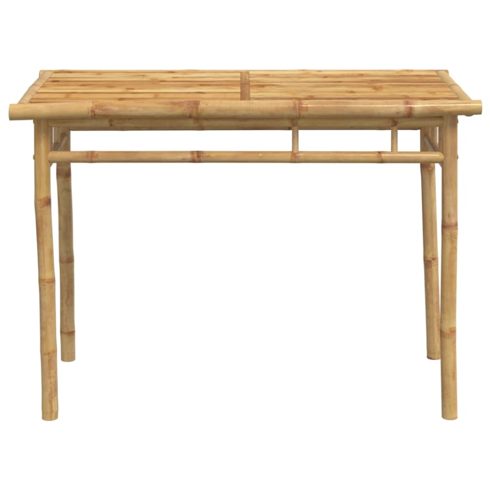 Masă de bucătărie pentru grădină, 110x55x75 cm, bambus - 3 | YEO