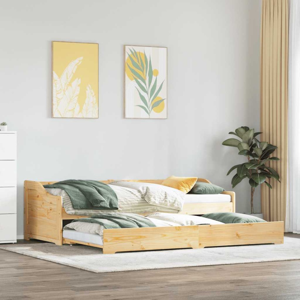 Pat de zi cu căuț fără saltea „IRUN” 90x200 cm