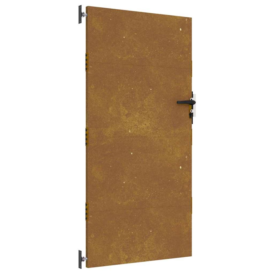 Poartă pentru grădină, 85x175 cm, oțel corten - 1 | YEO