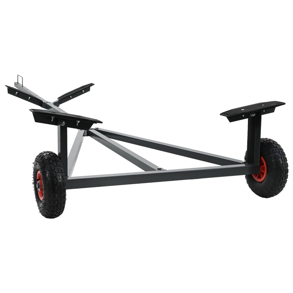 Remorca pentru bărci 212-302 cm - Lungime ajustabilă, 160 kg, din oțel - 3 | YEO