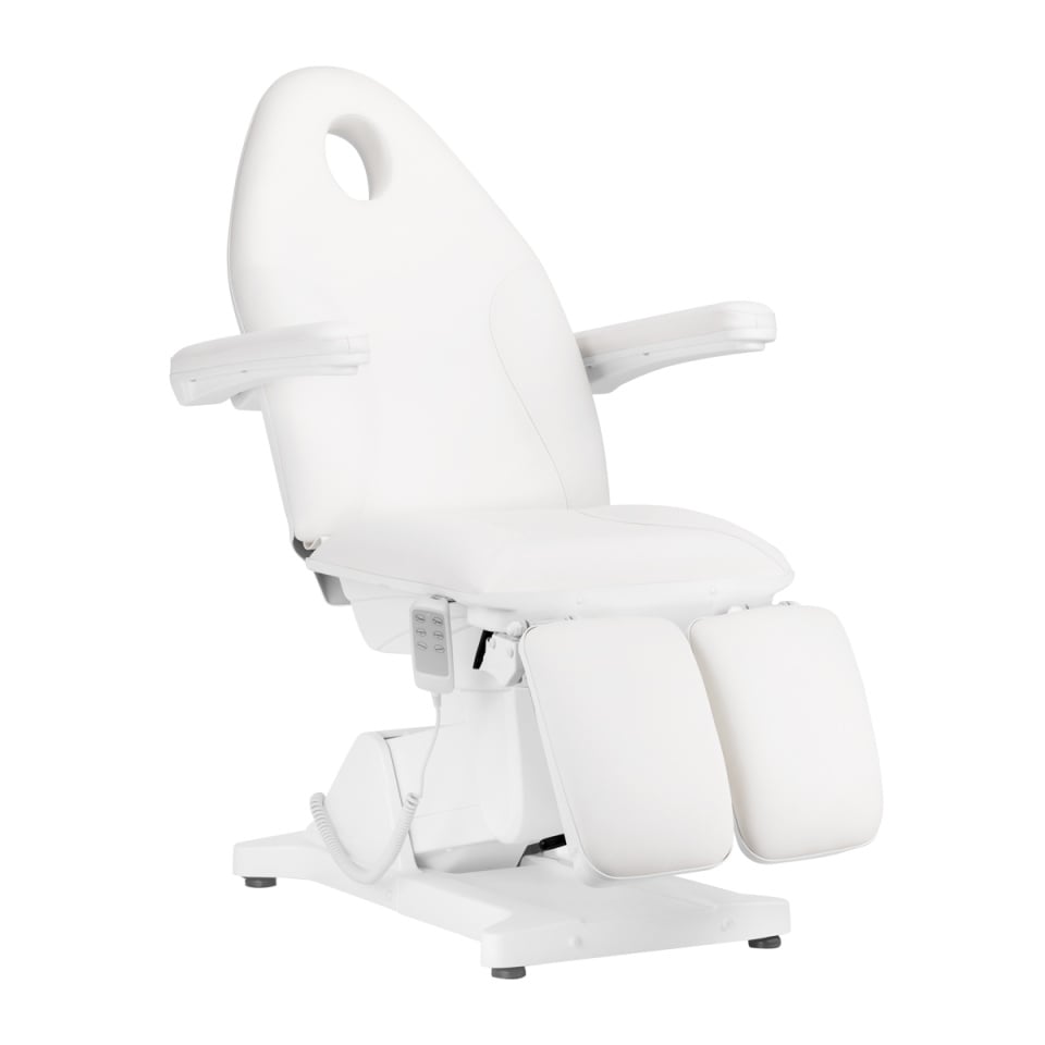 Scaun electric de frumusete Sillon Basic pedi 3 motoare. alb - 1 | YEO