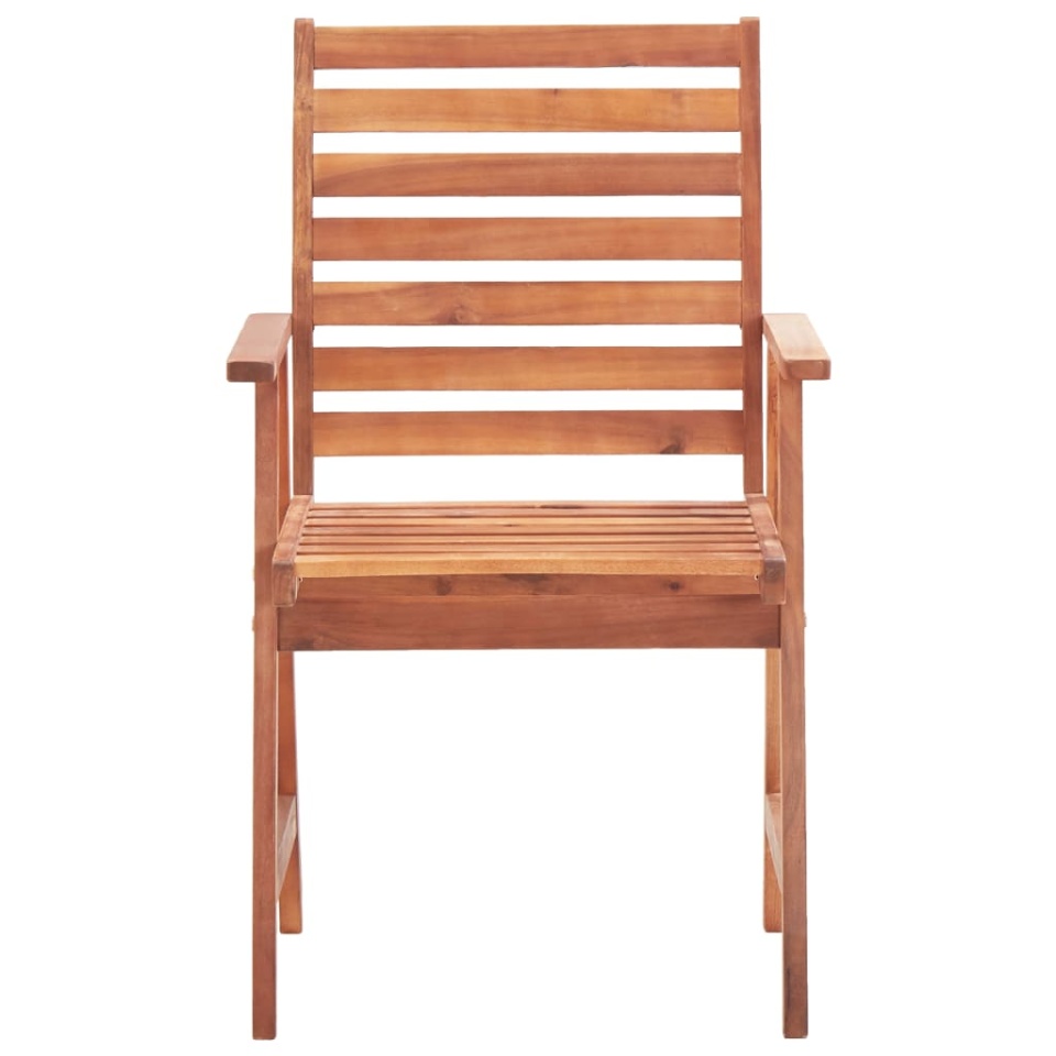 Scaune de exterior cu perne, 2 buc., lemn masiv de acacia - 3 | YEO
