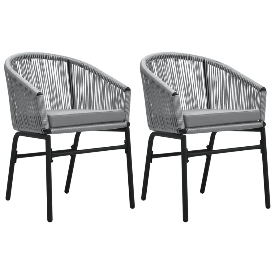 Set mobilier de grădină, 3 piese, gri - 2 | YEO