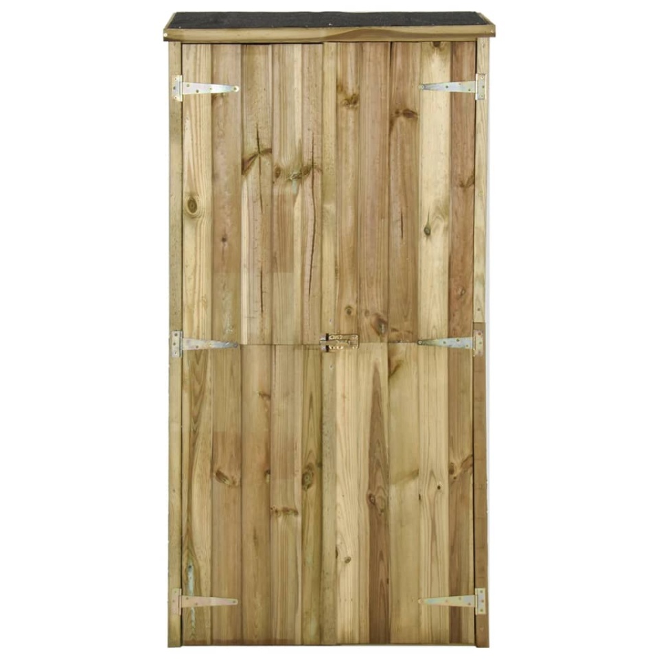 Șopron de scule pentru grădină, 85 x 48 x 177 cm, lemn de pin - 1 | YEO