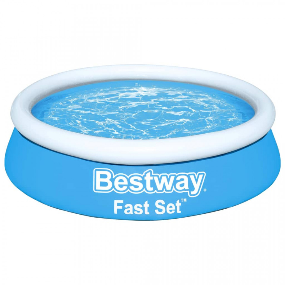 Bestway Piscina gonflabilă Fast Set, albastru, 183x51 cm, rotundă - 1 | YEO