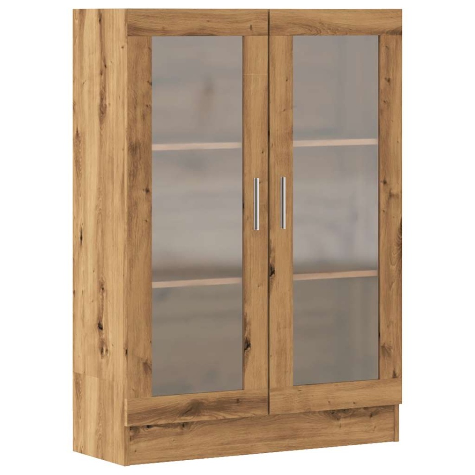 Bibliotecă, stejar artizanal, 82,5x30,5x115 cm, lemn prelucrat - 1 | YEO