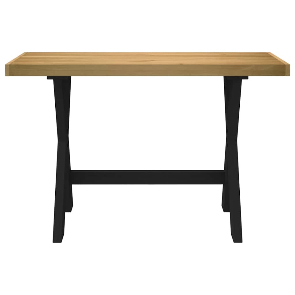 Birou NOAIN Picioare în formă X 120x50x75 cm lemn masiv de pin - 2 | YEO
