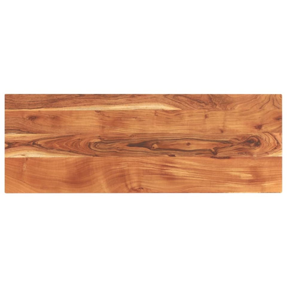 Blat de masă, 140x60x3,8 cm, dreptunghiular, lemn masiv acacia