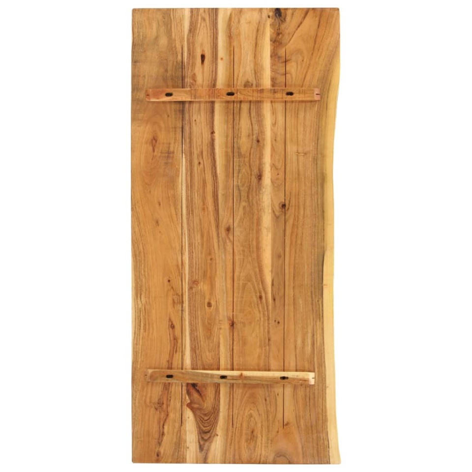Blat lavoar de baie, 140x52x2,5 cm, lemn masiv de acacia - 1 | YEO