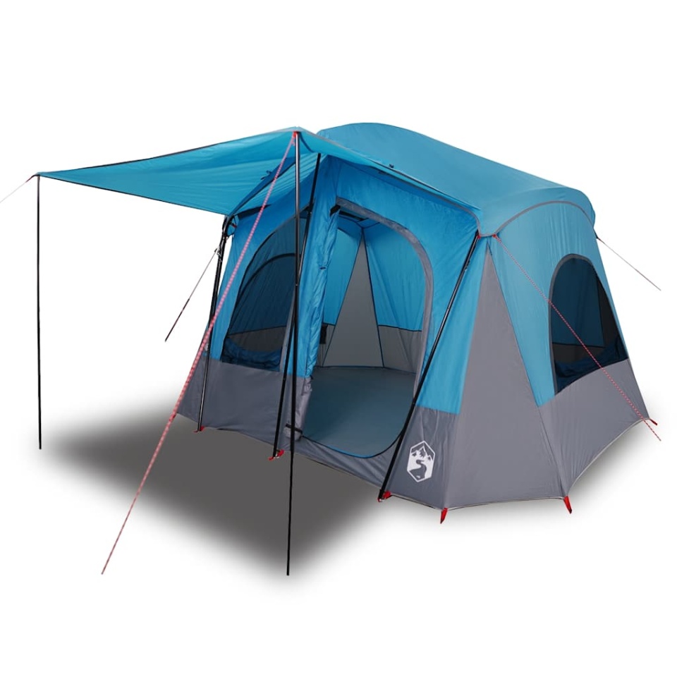 Cabină cort de camping, 5 persoane, albastru, impermeabil - 1 | YEO