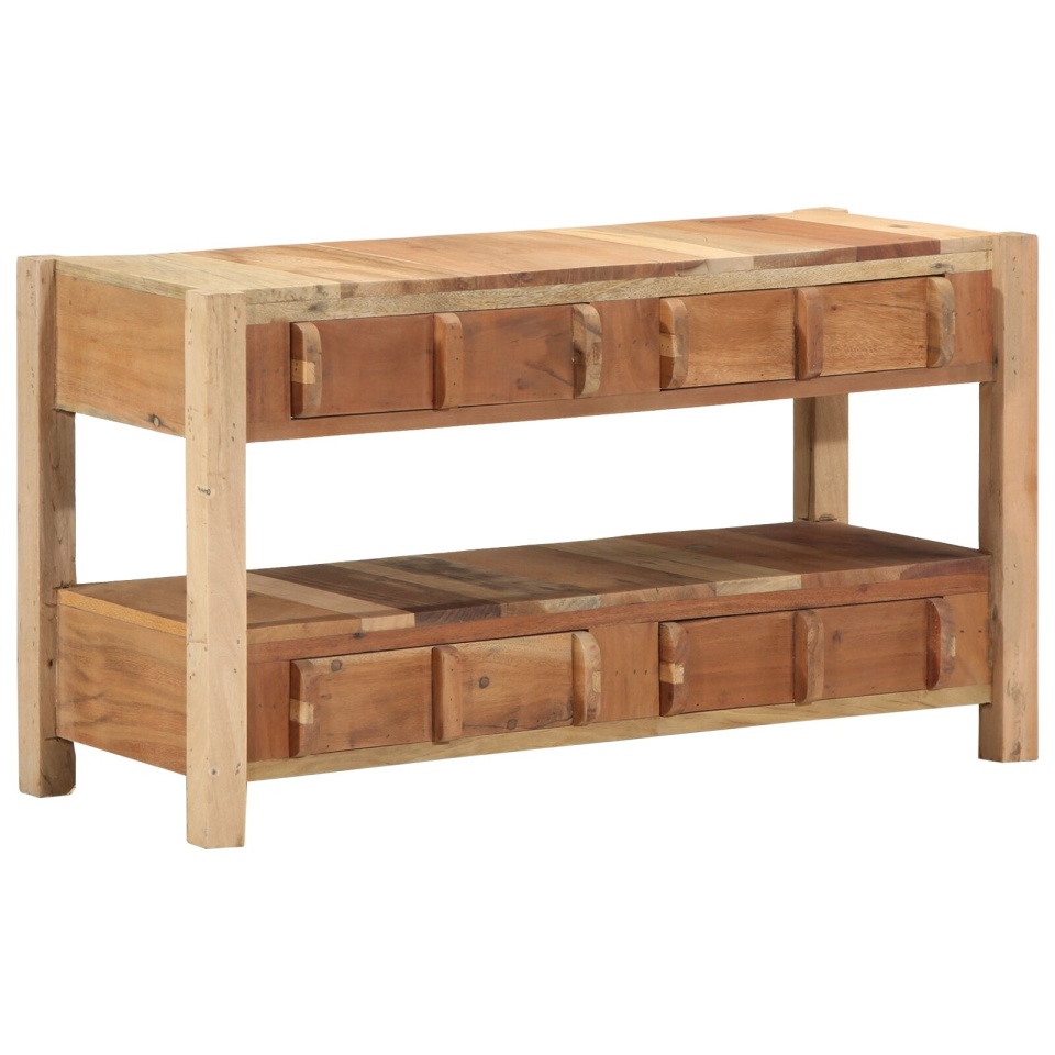 Cabinet TV 83x33x46 cm Lemn masiv recuperat